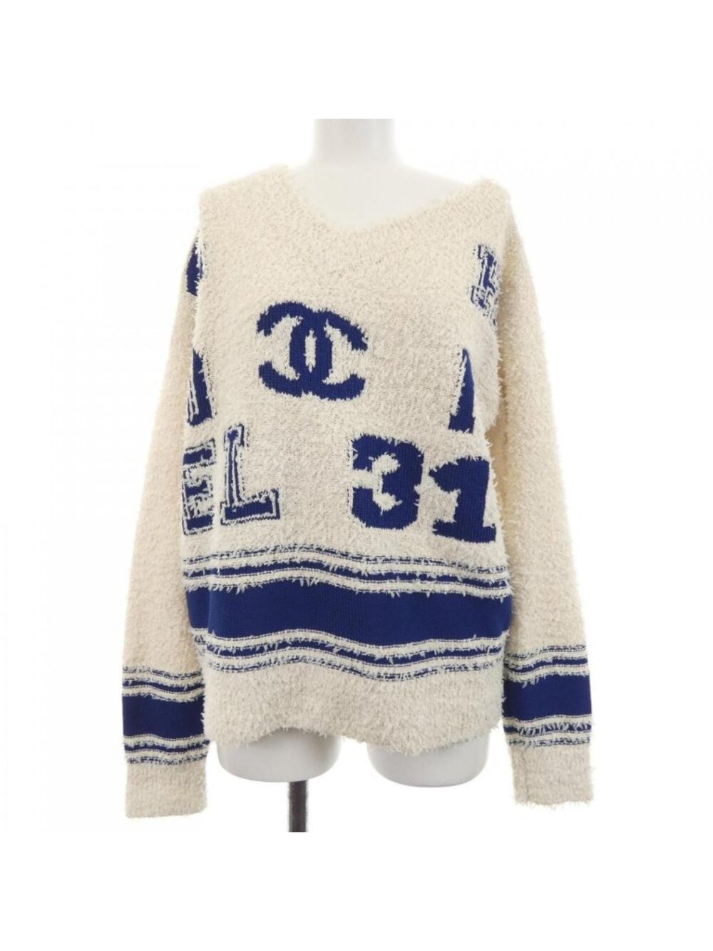 Chanel Knit Sweater Navy